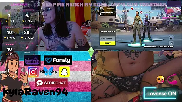 KylaRaven online show from 05/08/26, 01:33