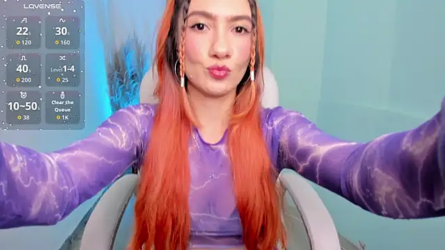 Snapshot of VioletSky1 chatting on 02/20/26, 06:10 VioletSky1 online show from 02/20/26, 06:10