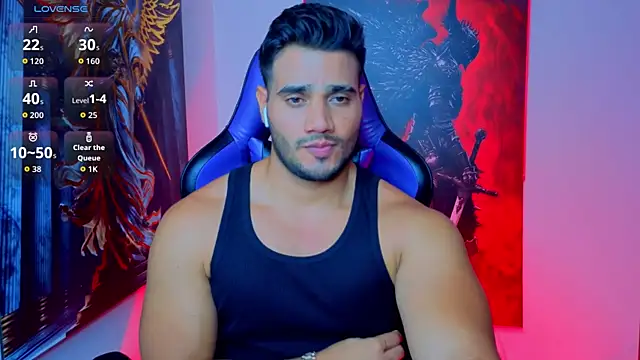 AndresRodriguez1 online show from 07/23/26, 01:58