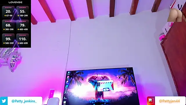 Snapshot of pattyjenkinss chatting on 02/26/26, 11:48 pattyjenkinss online show from 02/26/26, 11:48