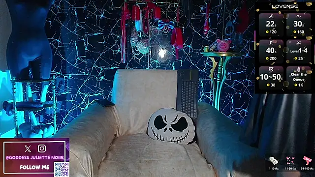 GoddessJulietteNoiir online show from 04/23/26, 10:58