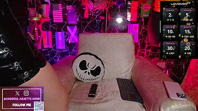 GoddessJulietteNoiir online show from 07/08/26, 11:26