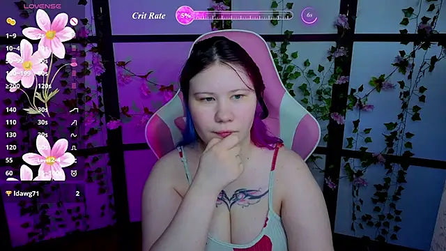 Snapshot of kitsune_little chatting on 07/14/26, 02:27 kitsune little online show from 07/14/26, 02:27