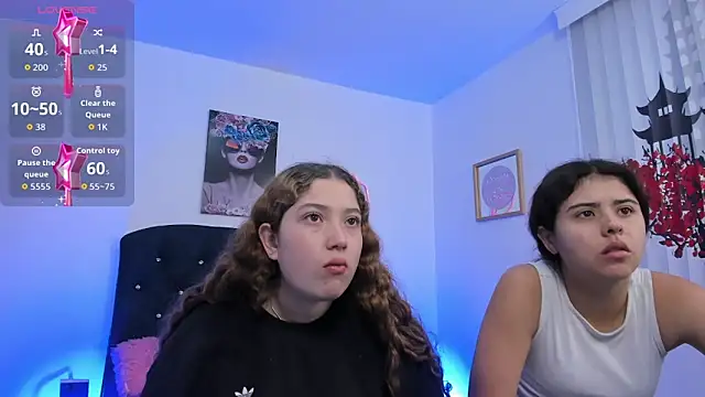 valeria and zoe online show from 03/31/26, 01:44