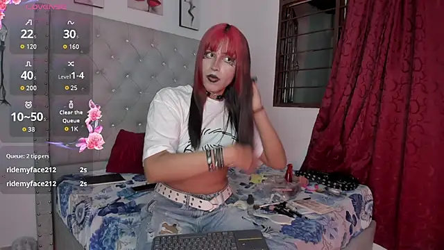 Shadow Queen666 online show from 04/21/26, 04:08