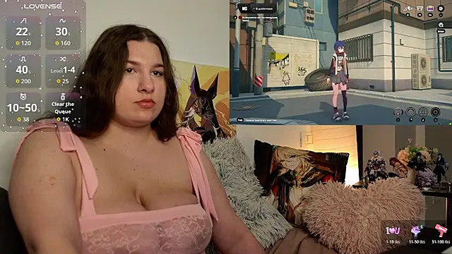 Lizzy Sky online show from 05/12/26, 08:17