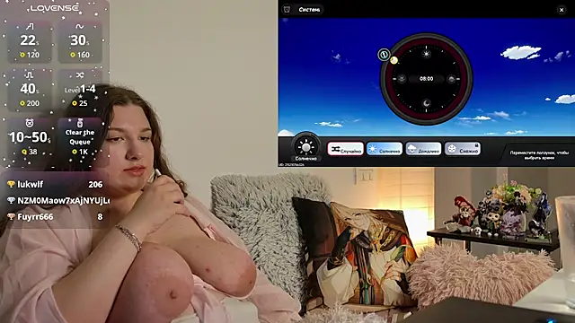 Lizzy Sky online show from 05/15/26, 08:05