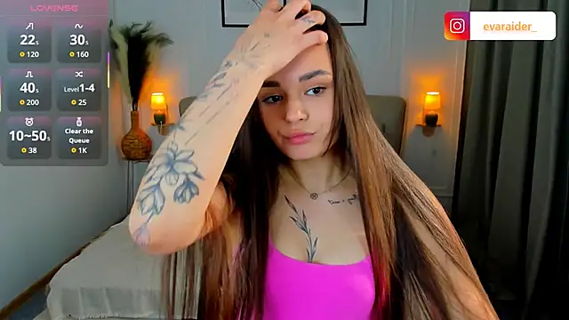 EvaRaider online show from 04/25/26, 01:25