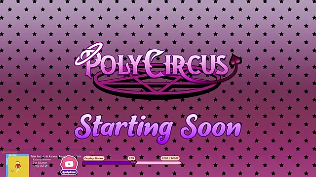 PolyCircus online show from 04/21/26, 03:13