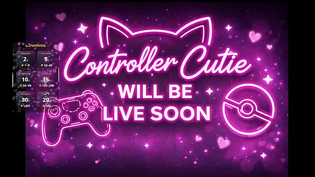 Controllercutie online show from 06/26/26, 04:00