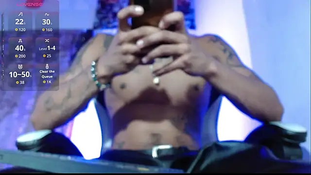 DARK BLACK 0 online show from 04/19/26, 02:22