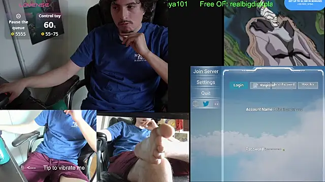 Snapshot of BigDickPlaya101 chatting on 06/07/26, 02:05 BigDickPlaya101 online show from 06/07/26, 02:05