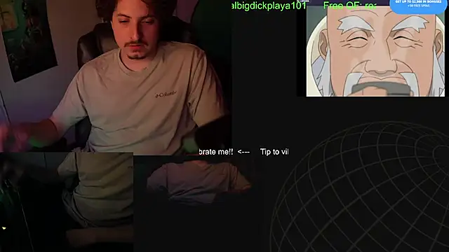 Snapshot of BigDickPlaya101 chatting on 06/14/26, 07:54 BigDickPlaya101 online show from 06/14/26, 07:54