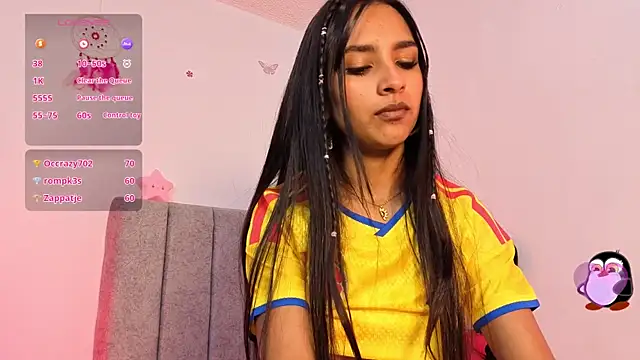 JAZMIIN 33 online show from 06/17/26, 01:34