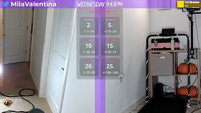 Snapshot of MilaValentina chatting on 02/06/25, 02:44 MilaValentina online show from 02/06/25, 02:44