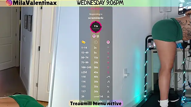 Snapshot of MilaValentina chatting on 09/11/25, 01:06 MilaValentina online show from 09/11/25, 01:06