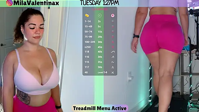Snapshot of MilaValentina chatting on 09/23/25, 05:27 MilaValentina online show from 09/23/25, 05:27