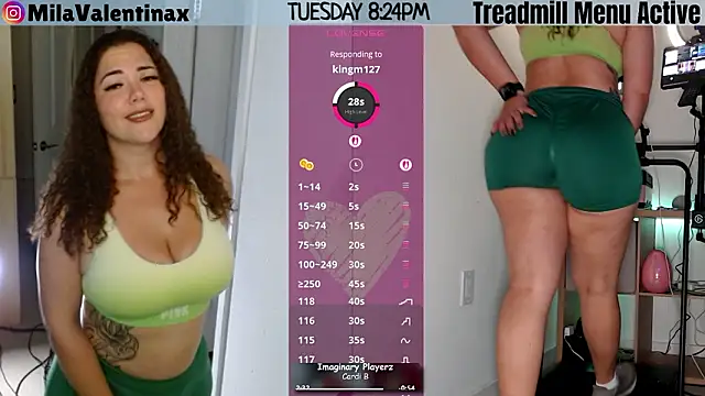 MilaValentina online show from 03/18/26, 12:25