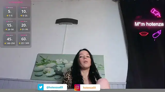 Snapshot of Hotenza69 chatting on 01/18/25, 12:15 Hotenza69 online show from 01/18/25, 12:15
