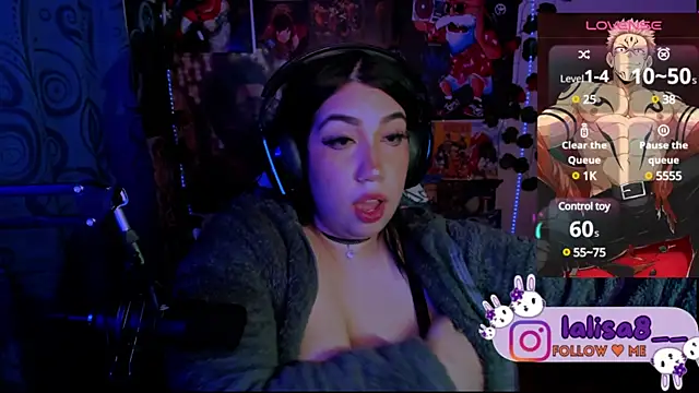 Snapshot of lalisa8 chatting on 03/19/25, 10:11 lalisa8 online show from 03/19/25, 10:11