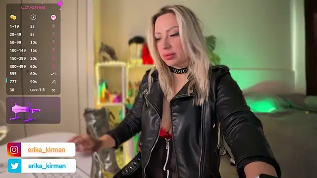 Erika Kirman online show from 03/22/25, 04:58