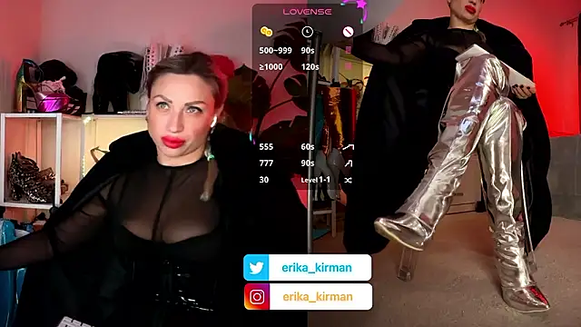 Erika Kirman online show from 01/16/26, 01:04