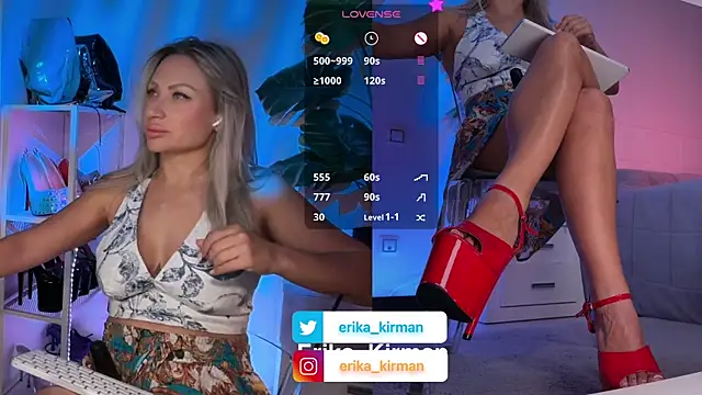 Snapshot of Erika_Kirman chatting on 07/04/26, 11:16 Erika Kirman online show from 07/04/26, 11:16