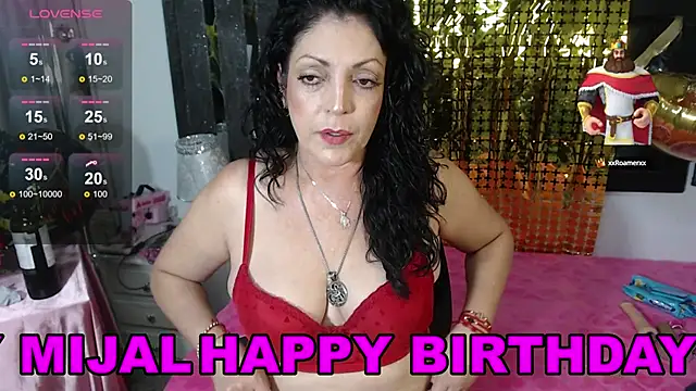 Snapshot of mijal_queen chatting on 03/08/25, 05:38 mijal queen online show from 03/08/25, 05:38