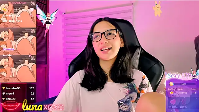 Snapshot of Luniverse chatting on 03/07/25, 02:46 Luniverse online show from 03/07/25, 02:46