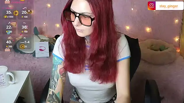 Ginger Stay online show from 01/22/25, 04:12