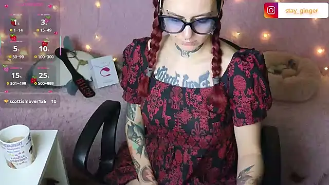 Ginger Stay online show from 02/04/25, 03:47