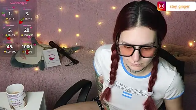 Ginger Stay online show from 03/01/25, 08:45