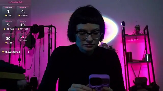 CyberXGoddess online show from 12/15/25, 01:43