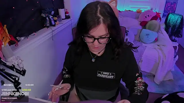 JennKenobi online show from 10/21/25, 02:51