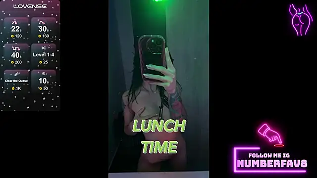 numberfav8 online show from 01/15/25, 07:55