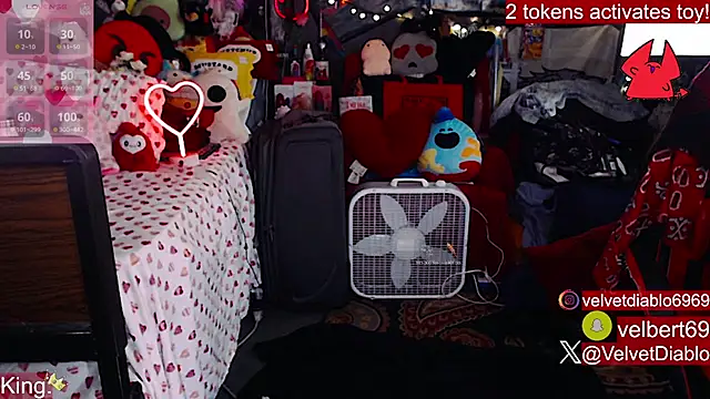 VelvetDiablo online show from 02/05/26, 01:21