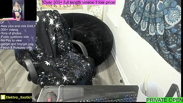 ElektraExotic online show from 01/07/26, 08:06