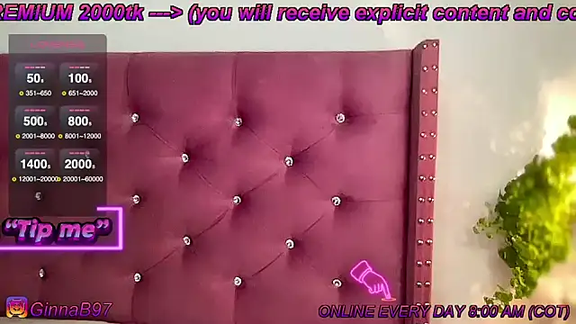 Snapshot of GinnaBolton chatting on 01/24/25, 01:35 GinnaBolton online show from 01/24/25, 01:35