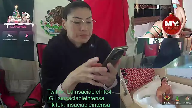 LaInsaciableIntensa online show from 01/10/25, 02:23