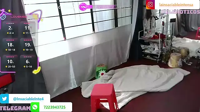 Snapshot of LaInsaciableIntensa chatting on 11/21/25, 05:11 LaInsaciableIntensa online show from 11/21/25, 05:11