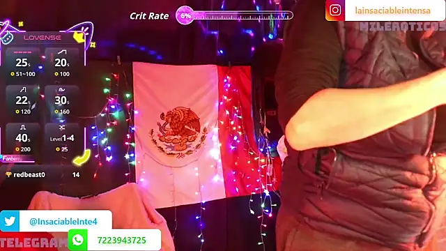 LaInsaciableIntensa online show from 03/27/26, 01:22