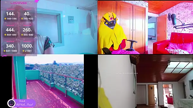 Meli Pixel online show from 02/19/25, 02:12