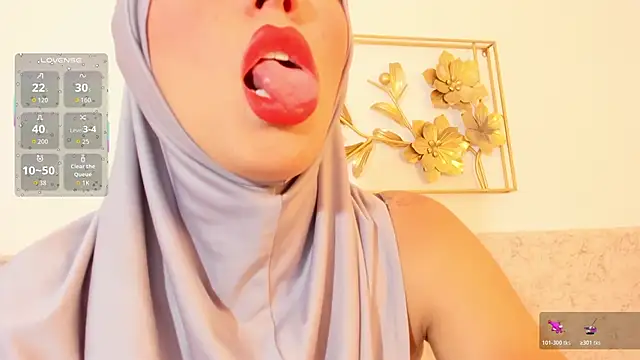 Snapshot of hanajameela chatting on 05/21/26, 12:45 hanajameela online show from 05/21/26, 12:45