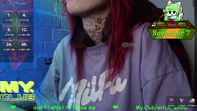 Witch Emma online show from 11/07/25, 10:26