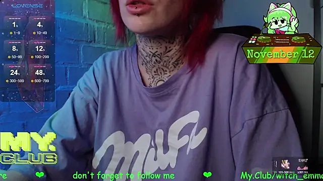 Witch Emma online show from 11/12/25, 07:24