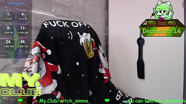 Witch Emma online show from 12/14/25, 09:14