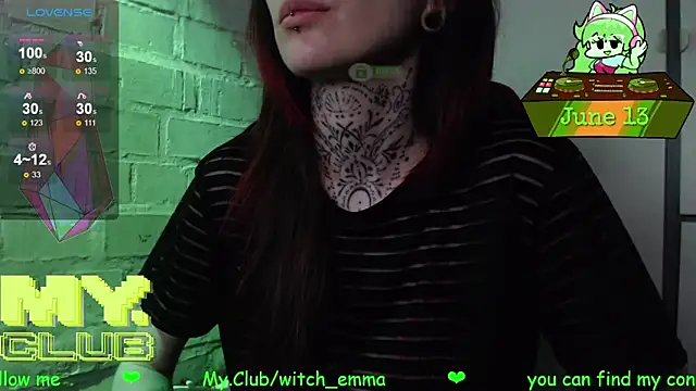 Witch Emma online show from 06/13/26, 08:01