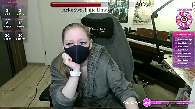 Snapshot of ArtofSweet chatting on 04/27/26, 06:39 ArtofSweet online show from 04/27/26, 06:39