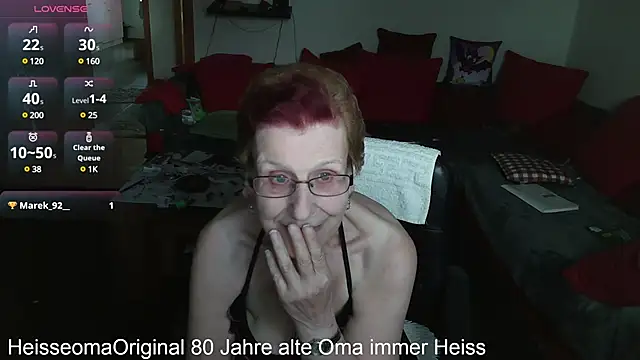 Snapshot of HeisseomaOriginal chatting on 03/14/25, 11:23 HeisseomaOriginal online show from 03/14/25, 11:23