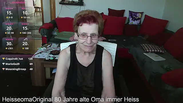 Snapshot of HeisseomaOriginal chatting on 03/16/25, 02:22 HeisseomaOriginal online show from 03/16/25, 02:22